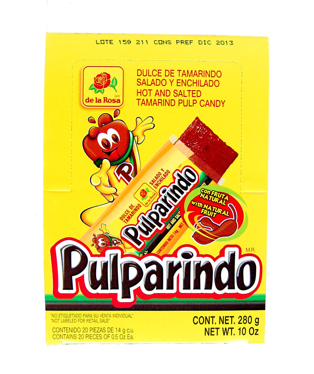 Pulparindo Original Tamarind Candy