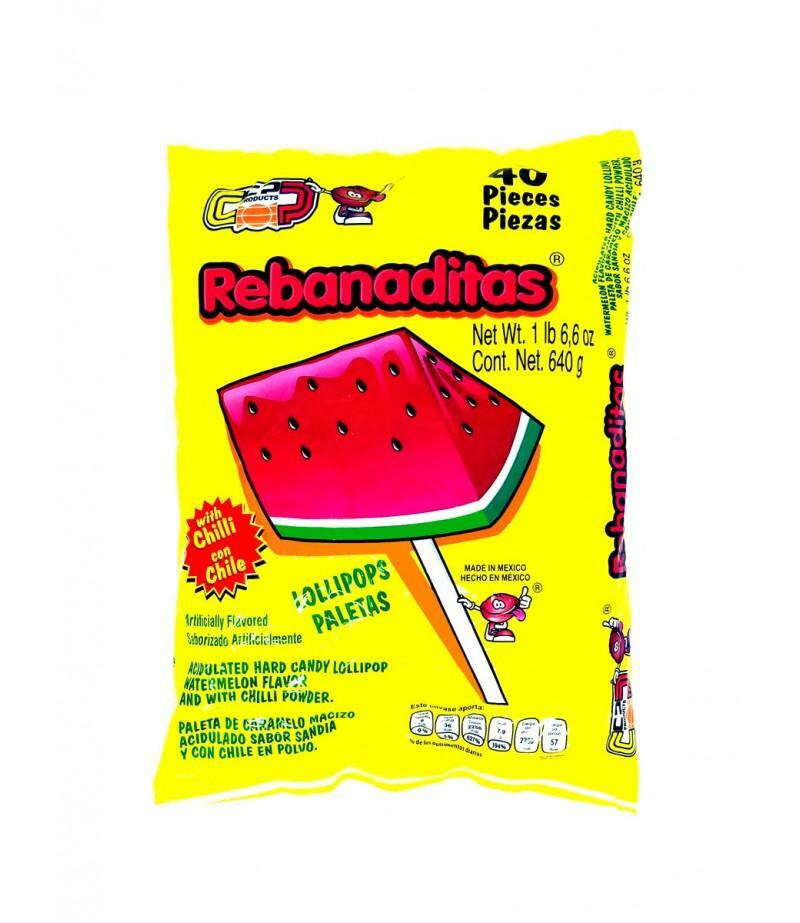 Rebanaditas Watermelon Lollipop